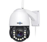 【30X Zoom Óptico+2K】 Hiseeu 3MP Cámara de Vigilancia WiFi Exterior PTZ,Cámara de Seguridad para el Hogar con Visión Nocturna en Color,Audio bidireccional,Detección Humana,Seguimiento Automático