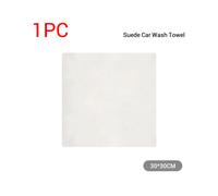 (30x30cm 1 pz) Panno per la cura dell'auto in pelle scamosciata naturale Panno in vera pelle di pecora