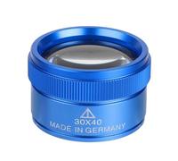 30x40 Loupe De Joyería De Vidrio, Inspector De Monedas 30x, Lupa Artesanal Portátil, Claridad Nítida, Diseño Liviano, 47x30 Mm, para Colección Electrónica De Geología De La Planta De La Planta De