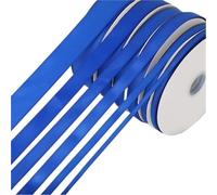 30Yards/Roll Grosgrain Satin Ribbons For Wedding Party Decorations DIY Bow Craft Card Gifts Wrapping Supplies(Blue,25mm)