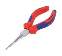 Knipex Alicate de presión (Alicate acabado en punta) cromado, con fundas multicomponentes 160 mm 31 15 160