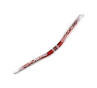 31.8mm Elevador Manillar de Bici Montaña Longitud 720/780mm Ligero Aluminio Bicicleta Bar para Downhill conducción DH XC AM elevación de 17mm Barra (Color : Rot, Size : 720mm)