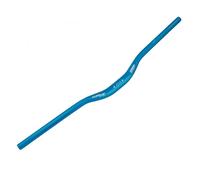 φ31,8mm Manillar para Bicicleta de Carretera MTB Mountain Bike Extra Largo 720mm Manillar con Alza de 30mm para Ciclismo Downhill Carrera Fuera de Camino MTB, BMX (Azul)