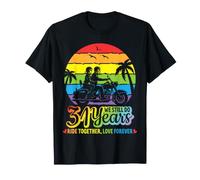 31 años Que seguimos pedaleando Juntos | Love Forever Anniversary Camiseta