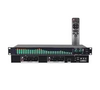 31-Band Stereo Graphic Equalizer, LED Display - 21 Preset Effects, Digital Audio Stereo Graphic EQ, with Low/Mid/Treble Adjustment, Remote Control, for Recording Studio