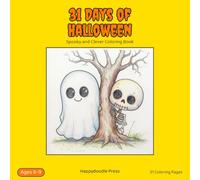 31 Days of Halloween 6-9 Years, 2026: Spooky and Clever Coloring Book