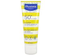 Mustela Leche Solar Spf 50, Rostro, Cuerpo, Con Perseosa de Aguacate, Bebés, Niños, Toda la Familia, Apta para Embarazadas - Muy Alta Protección UVB y UVA (40ml)