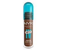 NYX Professional Makeup Brillo de Labios Hidratante, Color y Brillo Efecto Húmedo, Hasta 12H de Hidratación, Con Vitamina B12 y Magnesio, Lip IV Hydrating Gloss Stain, Tono: Splash N Spice