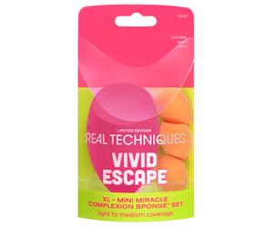 ¡31% DTO! Vivid Escape XL + Mini Miracle Complexion Set Esponjas