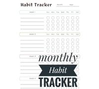 31-Month Habit Tracker Journal: Organize, Track, and Achieve Goals with Ease | Perfect for Productivity & Self-Improvement