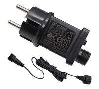 31 V 3,6 W Power Supply con cable de extensión IP44 - Transformador para bajo voltaje LED Adapter for Christmas Lights, Fairy Lights