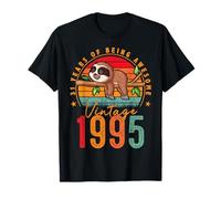 31 Year Old Sloth Vintage 1995 Limited Edition 31st Birthday Camiseta