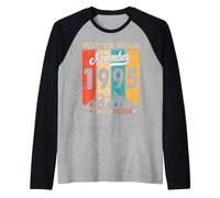 31 Years Old Vintage November 1995 31st Birthday Camiseta Manga Raglan