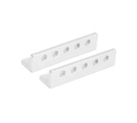 310300050048 1Pair 5 Holes Aluminum LShaped Beam Bracket for Tetrixrobotics Robot