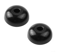 311011 - Cabezal de bola de repuesto para cortacésped con centro hexagonal, 4 pulgadas de diámetro x 3.75 pulgadas de altura, bola de corte de plástico para cuerda de caminar detrás (2 unidades)