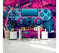 312x219cm No Tejido Papel Pintado Mural para Niños Dormitorio Videojuegos Panel