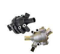 31319606 Termostato de refrigerante Termostato de manguera inferior superior del radiador manual/Apto for Volvo XC60 S40 S60 S80 C30(Aluminium)