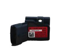 31355463 Sensor de presión de sobrealimentación del turbocompresor en el intercooler. Compatible con Volvo C30, S40, S60, T5 (2005-2009), V70 R (2004-2007), XC60, T6 (2010-2013).