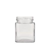 314 ml tarro cuadrado 'Ikarus', abertura: Deep-Twist-Off (DTO 70)