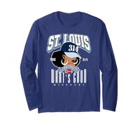 314 STL Day | Orgullo de San Luis y Excelencia Afro Girl Manga Larga