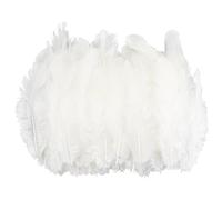 315 Plumas para Manualidades, Plumas Blancas, Plumas Decoracion, decoración de Pascua, Plumas para Tocado, Plumas para Bodas, Fiestas, Pendientes de Bricolaje y Manualidades (Blanco)