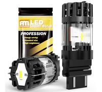 3157 T25 P27/7W Bombillas LED 100% Canbus Sin Errores 12V Super Brillante 6500K Blanca 3057 3156 Luce de Repuesto para Coche para Luz de Marcha Atrás Freno Luces Diurnas Señal de Giro, 2 Piezas