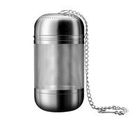 316 Filtro de acero inoxidable Filón de condimento de malla fina con infusor de té multifuncional de gancho de cadena larga para cocinar sopa para hornear que hace que la cocina