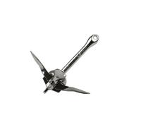 316 Stainless Steel Ship Anchors, Folding Anchors, Umbrella Anchors, Yacht Hardware Anchors, Ship Accessories, Ship Anchors(1.5kg)