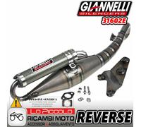31602E Silenciador Tubo de Escape Giannelli Inversa Aprilia Sr 50 Kat 2000 2001