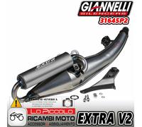 31645P2 MARMITA GIANNELLI ESCAPE EXTRA V2 PEUGEOT LUDIX 50 2004 2005 2006 2007