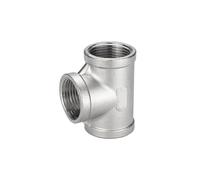 316L Stainless Steel Wire Inner Wire NPT tee Thread External Equal Diameter Pipe Fittings 2 Points 3 Points 4 Points(G1/4)