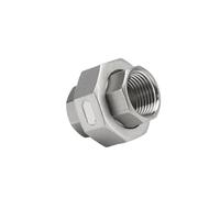 316L Stainless Steel Wire Mouth NPT Spherical Union/Flat Seat Oil Ren Oil Twist Pipe Fitting 46 Points(G3/4)