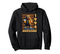 31st Birthday Bear Legends October 1994 31 Years Old Mens Sudadera con Capucha