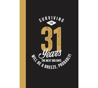 31st Year Work Anniversary: Employee Appreciation Gift for Job Milestone of 31 Years of Service