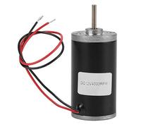 31ZY Motor de CC de imán permanente Motor de engranaje eléctrico reversible para generador de bricolaje CW/CCW 6V/12V/24V 3500-8000rpm (12V 4000rpm)