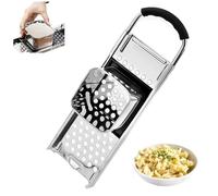 32.5 x 11cm Máquina para Hacer Spatzle Acero Inoxidable, Rallador Spätzle con Empujador Seguridad, Cortadora Pasta, Utensilio Cortador para Preparar Pasta Alemana, Spaetzle, Huevo Harina