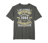 32 Años Cumpleaños Regalo Hombre Mujer Vintage 1994 Camiseta, Hombre Tallas Grandes, Asfalto, 2X Alto