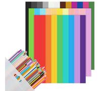 32 Colores 3D Doodler Pen Recargas para 3Doodler Start+, 160 Piezas Recambios Filamento de Bolígrafo 3D, 2.5 mm P aja Temperatura Recargas Boli 3D, Filamento Lápiz 3D para Bolígrafo 3Doodler Start