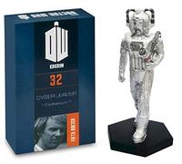 32 Cyber Leader Earthshock Cyberman Figurine Collection DR WH0 Figura modelo en caja pintada a mano 1:21 Eagle Moss