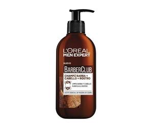 ¡32% DTO! Barber Club Champú 3 en 1 para barba, cabello y rostro 200 ml
