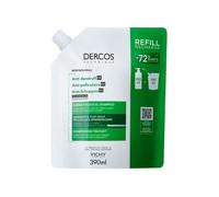 ¡32% DTO! Refill Dercos Technique Champú Anticaspa para Cabello Normal o Graso 390 ml