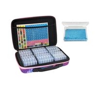 32 Grids Rhinestone Storage Containers Bead Organizer Box Set | Rhinestone Painting Storage Features 32 Grids Bead Organizer Box With Labels For Clear Sorting Easy Diamond Art Access