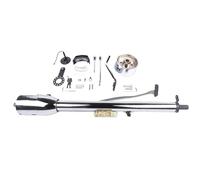 32-Inch Chrome Stainless Tilt Steering Column with Floor Shift and Key Adapter AP01 Model R91004C-32