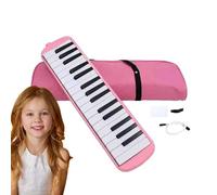 32 Key Melodica, Air Piano Keyboard, Talk Box Instrument, Double Tube Design, Safe Mouthpiece, 16,34 x 4,13 pulgadas, Versatile Ideal para entusiastas de la música, Beginners, Students