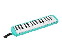 32 Key Professional Mund Pianos Melódica con una boquilla corta, teclado para piano Air fácil de jugar para amantes de la música, material ABS (GREEN)