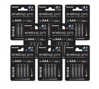 32 Panasonic Eneloop Pro Recargables AAA HR03 Batteries 4BL 1.2V 930mAh