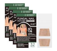 32 Pcs Patches - Natural Ingredients, Fast Soothing & Repair for Damaged/Discolored Nails,Reduces Discoloration (4pcs)