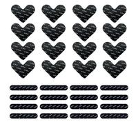 32 Piezas Almohadillas Antideslizantes Para Alfombras, Almohadillas De Cinta Para Alfombras Rectangulares Redondeadas, Almohadillas De Fijación Para Alfombras Lavables Y Reutilizables