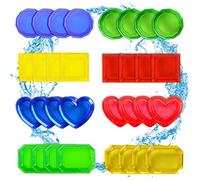 32 Piezas de Buceo en Piscina, Juguete de natación de Buceo hundido, Coloridos Juguetes de Piscina de Verano, Juguete subacuático para niños de Verano