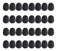 32 Piezas de Parches de Boquilla de 0,8 mm para Alto y Saxofón Tenor y Clarinete, Negro